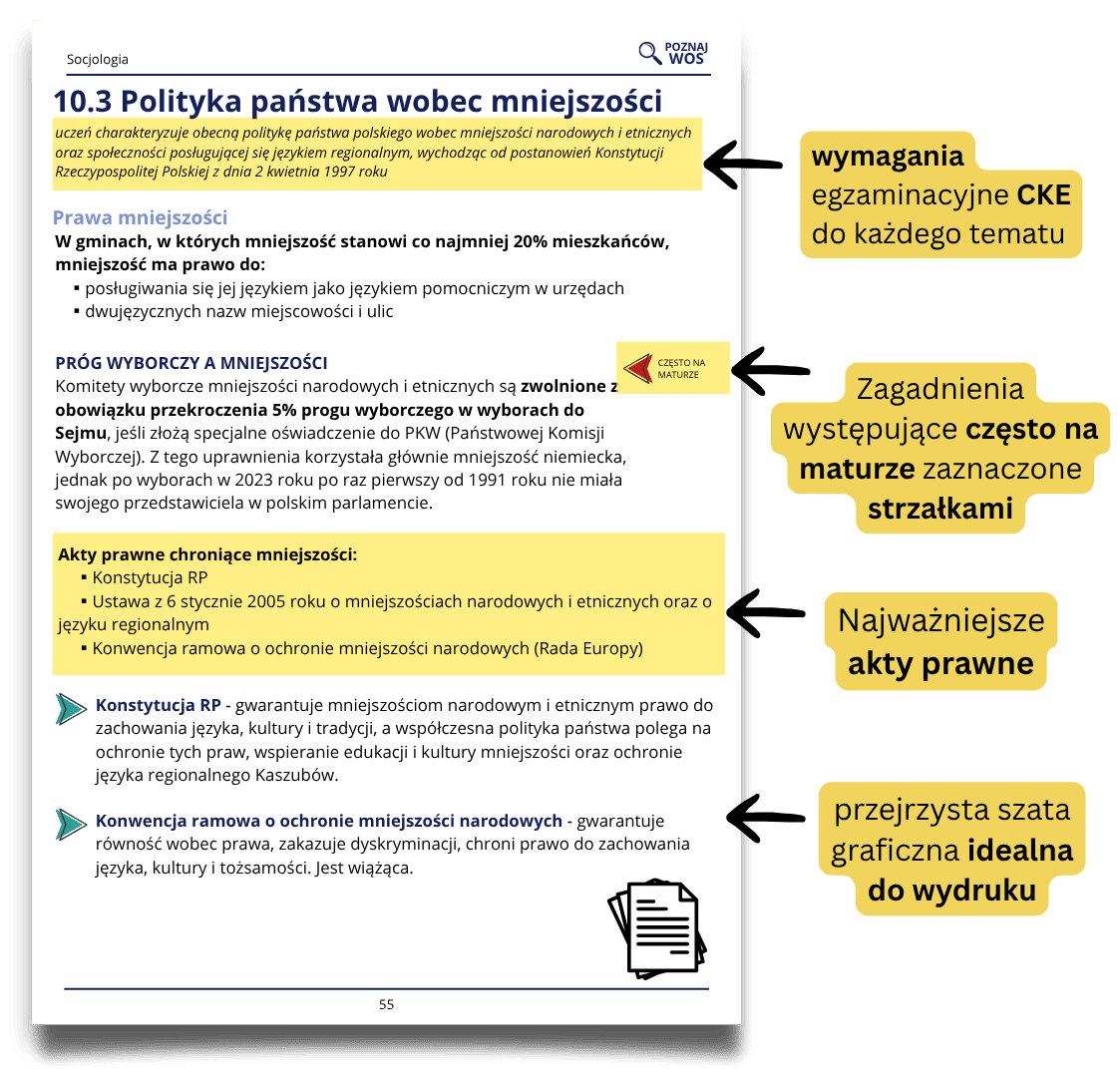 Przykład przejrzystych wyjaśnień w skrypcie